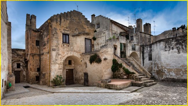 Scorcio del Sasso Caveoso a Matera