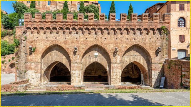 Fontebranda, la storica fontana di Siena: un simbolo della città medievale